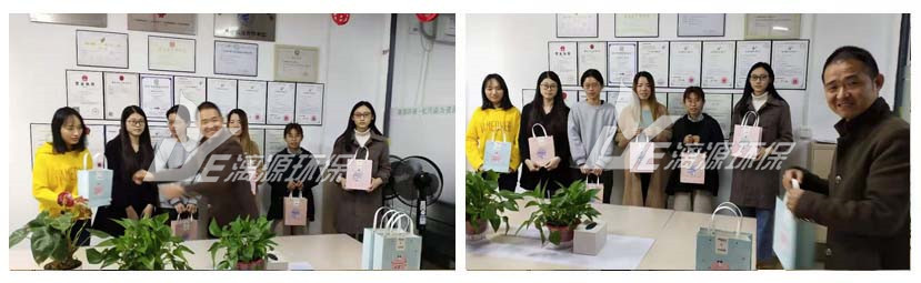 春和景明，萬(wàn)象更新。值此三八婦女節(jié)來(lái)臨之際，漓源環(huán)保公司向全體職工致以節(jié)日的問(wèn)候和親切的慰問(wèn)，祝你們身體健康、工作順利、闔家幸福，永葆青春！